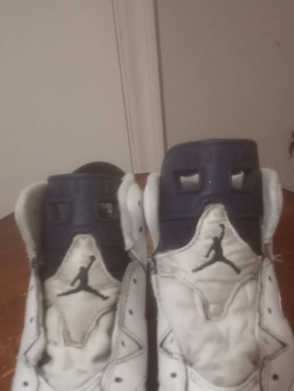Jordan 6 Midnight Navy Pre School Size 1Y 384666-141 Air Jordan Retro Kids - Picture 6 of 11